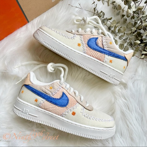 NIKE AIR FORCE 1 07 PREMIUM 40TH ANNIVERSARY EDITION LA FLEA DV2215-100 - Picture 5 of 16